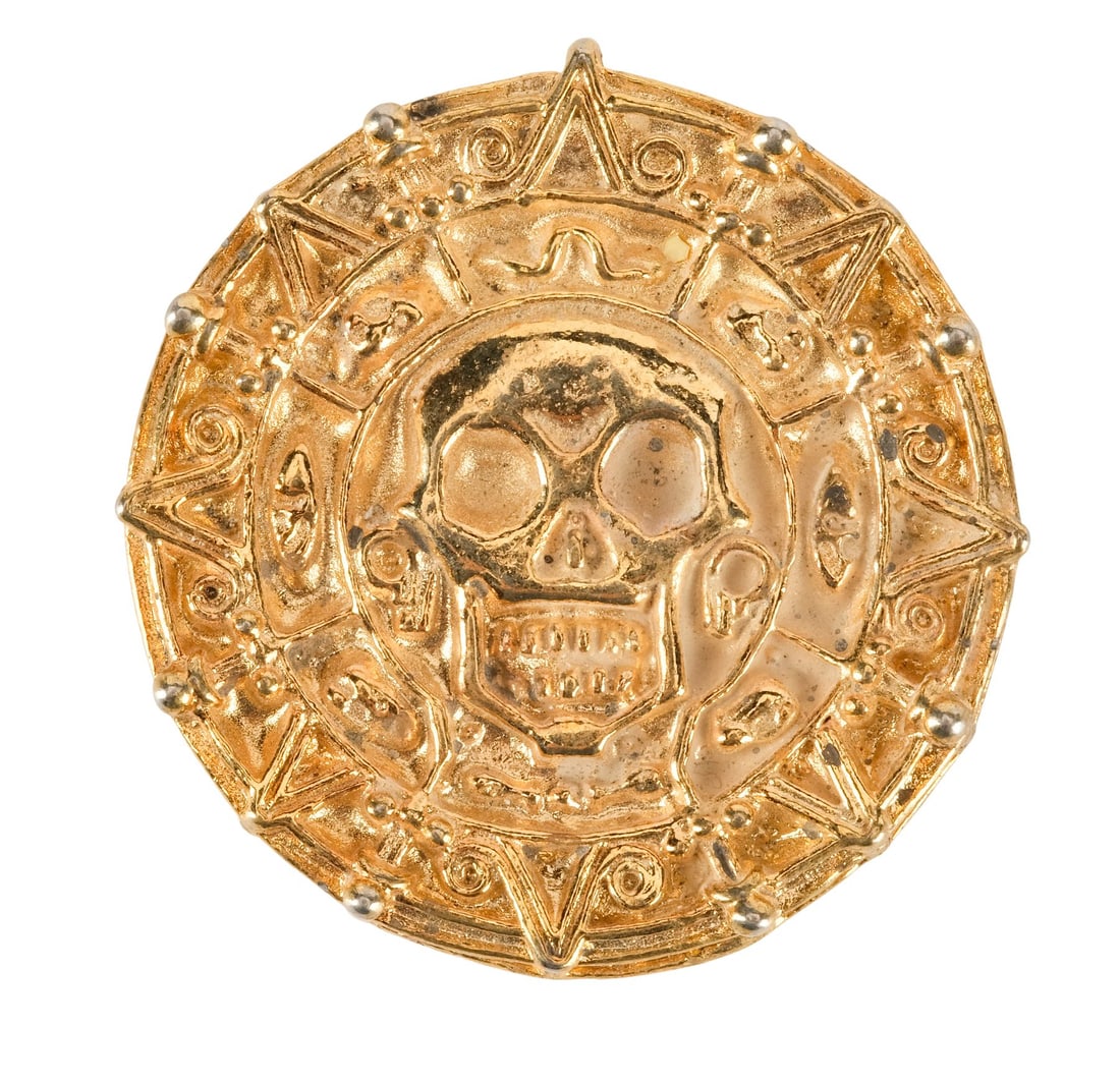 1039. PIRATES OF THE CARIBBEAN: THE CURSE OF THE BLACK PEARL (2003) - Cursed Aztec Coin: B