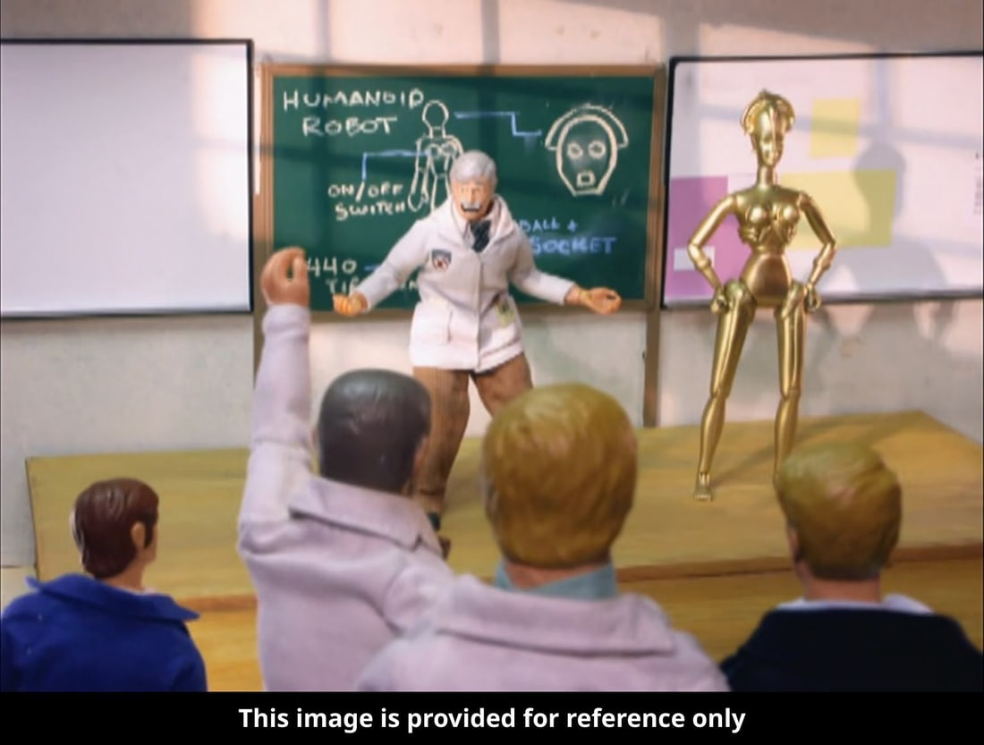 1090. ROBOT CHICKEN (2005-PRESENT) - "Robot Longevity" Puppet - 5