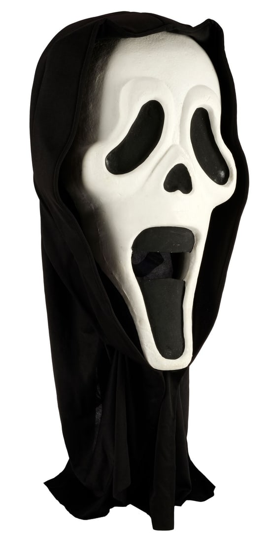 1109. SCREAM 4 (2011) - Oversized Ghostface Mask Decoration - 2