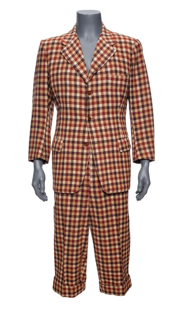 1356. THE GREAT MCGINTY (1940) - Dan McGinty's (Brian Donlevy) Two-Piece Checkered Suit: B