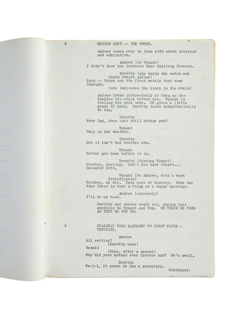 1379. THE THIN MAN (1934) - Hand-Marked Bound Script - 4