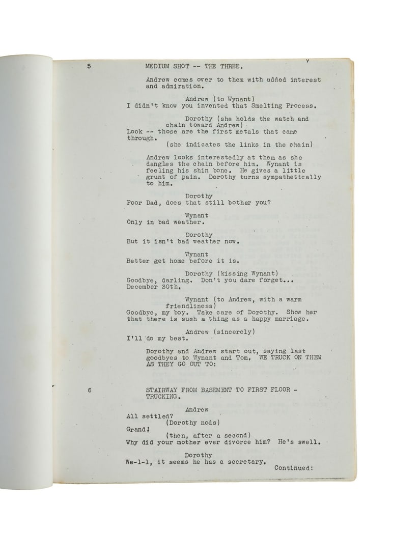 1379. THE THIN MAN (1934) - Hand-Marked Bound Script - 5