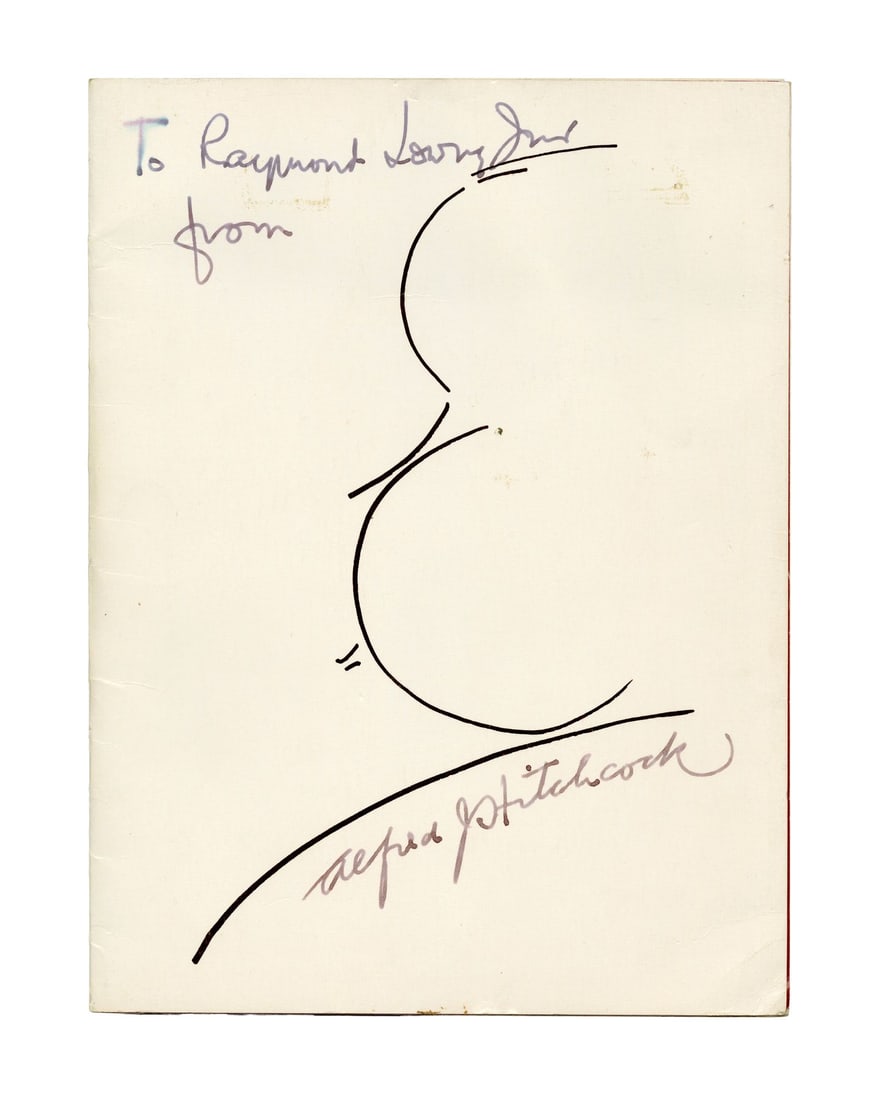 2003. ALFRED HITCHCOCK - Planet Hollywood Collection: Alfred Hitchcock-Autographed Avery Fisher Hall: B