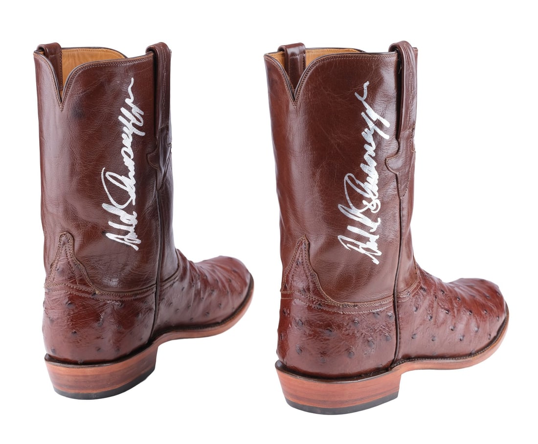 2013. ARNOLD SCHWARZENEGGER - Planet Hollywood Collection: Pair of Arnold Schwarzenegger-Autographed: B