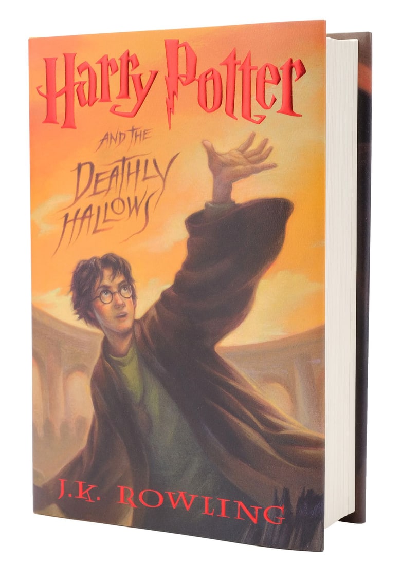 2080. HARRY POTTER FRANCHISE (1997 - 2011) - J.K. Rowling-Signed Hardcover Edition of "Harry Potter: B