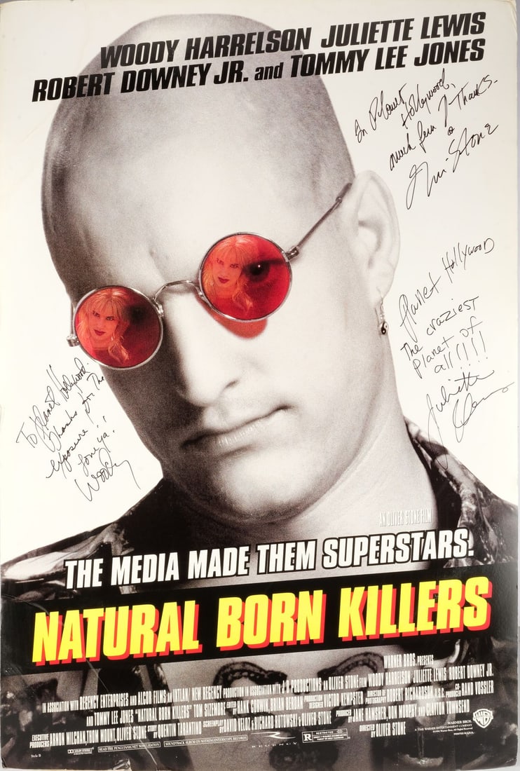 2124. NATURAL BORN KILLERS (1994) - Planet Hollywood Collection: Woody Harrelson, Juliette Lewis and: B