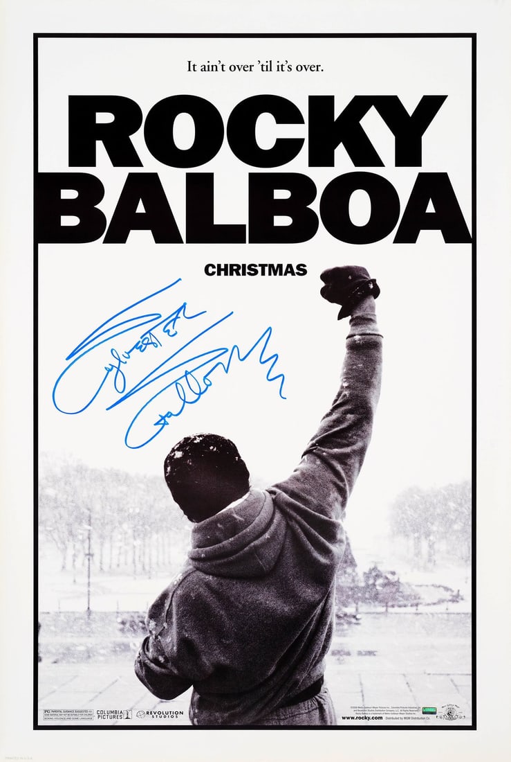 2145. ROCKY BALBOA (2006) - Sylvester Stallone-Autographed One-Sheet: B
