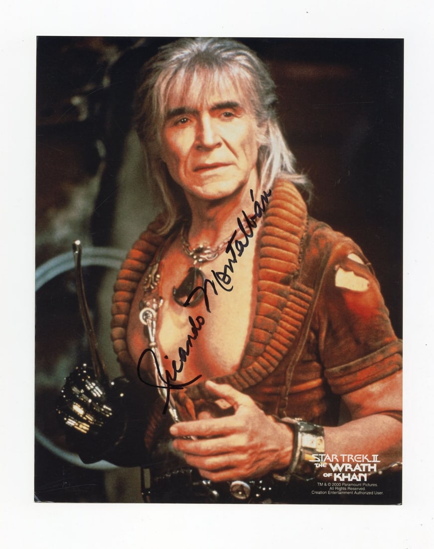 2160. STAR TREK II: THE WRATH OF KHAN (1982) - Pair of Ricardo Montalban and Judson: B