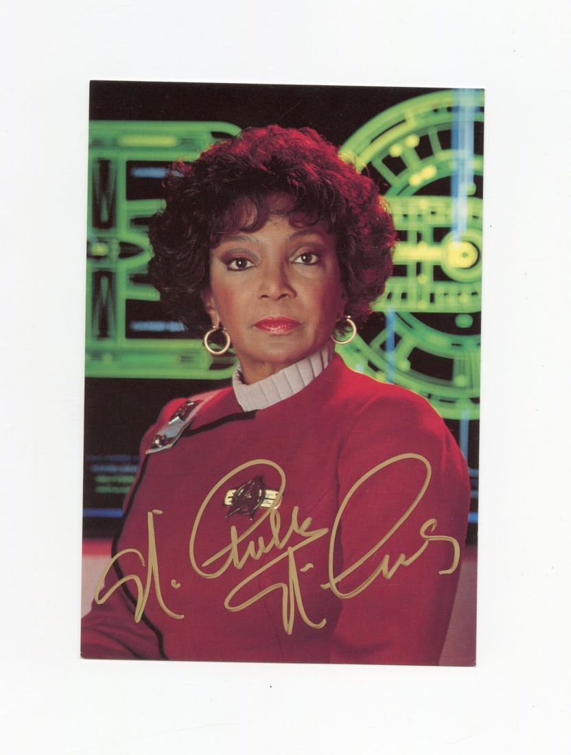 2163. STAR TREK: THE ORIGINAL SERIES (T.V. SERIES, 1966 - 1969) - George Takei and Nichelle: B