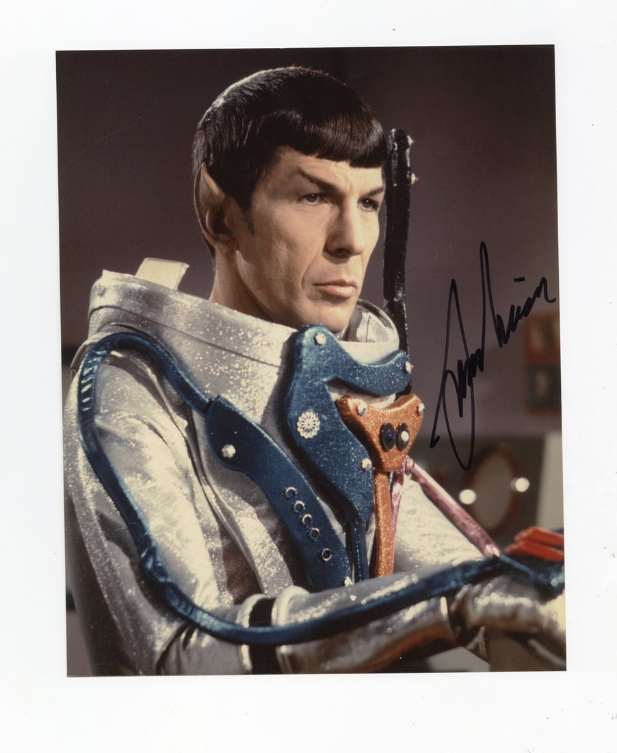 2166. STAR TREK: THE ORIGINAL SERIES (T.V. SERIES, 1966 - 1969) - Cast-Autographed Photo with George: B