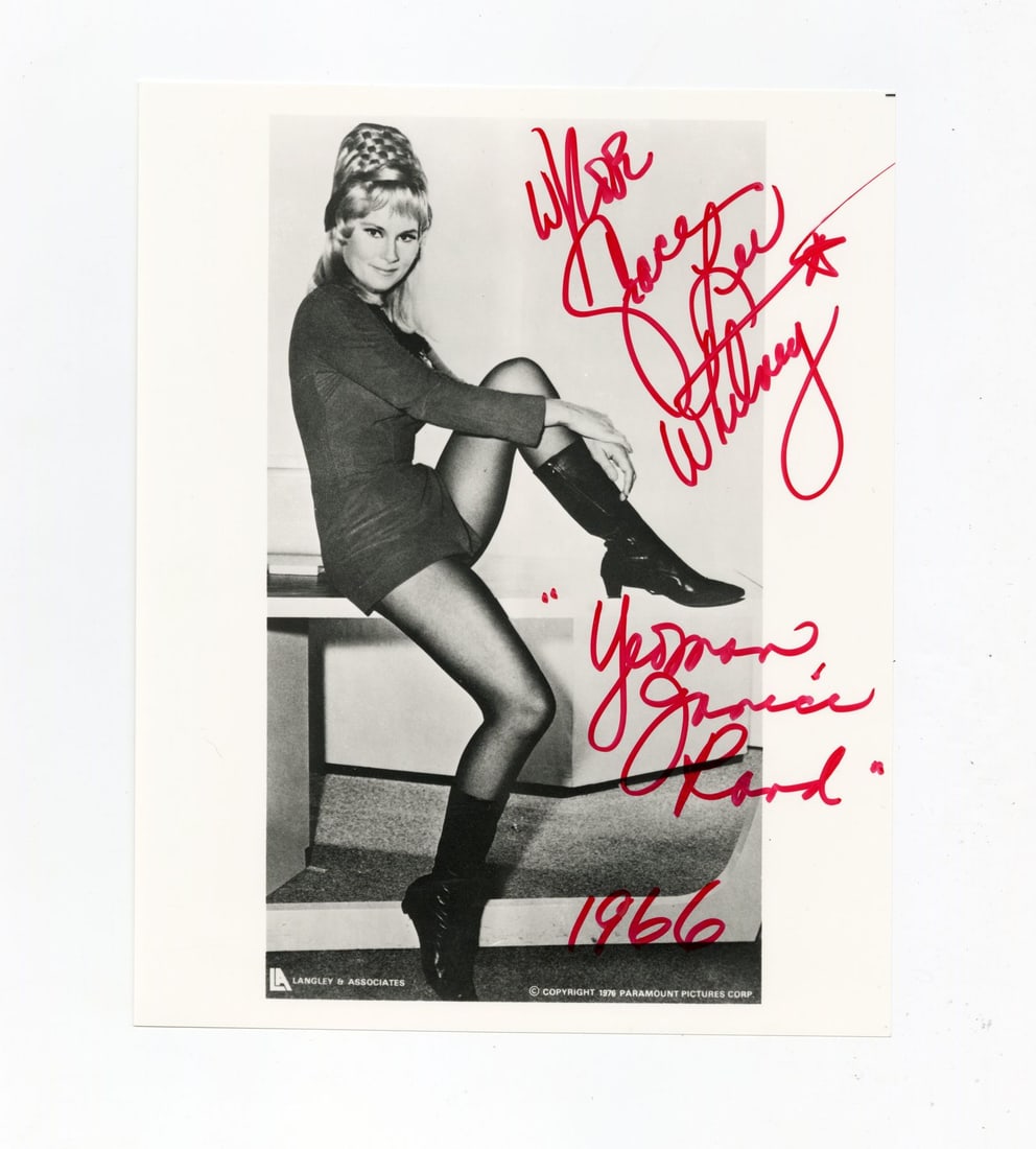 2173. STAR TREK: THE ORIGINAL SERIES (T.V. SERIES, 1966 - 1969) - Grace Lee Whitney-Autographed: B