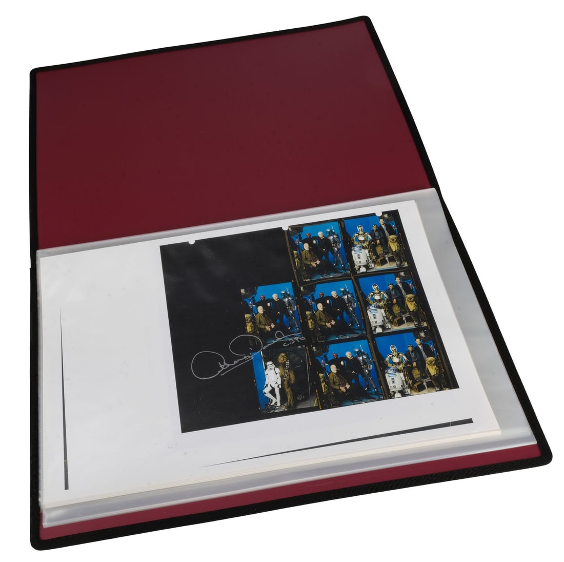 2212. STAR WARS: PREQUEL TRILOGY (1999-2005) - Anthony Daniels Collection: Printed Annie Leibovitz: B