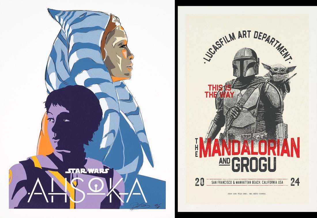 2245. THE AHSOKA (T.V. SERIES, 2023 - PRESENT)/MANDALORIAN AND GROGU (2026) - Dave: B