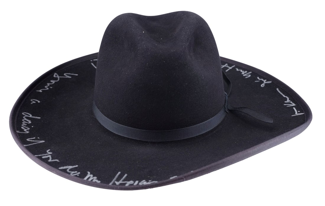 2265. TOMBSTONE (1993) - Val Kilmer-Autographed Doc Holliday's Hat Replica: B