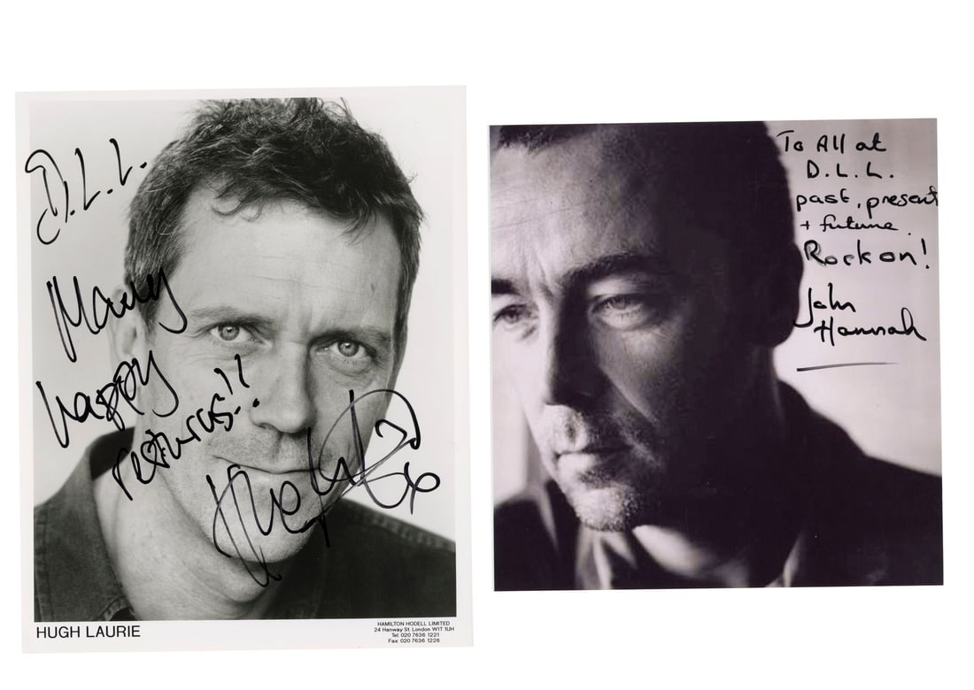 2272. VARIOUS PRODUCTIONS - Collection of 24 Autographed Actor Portraits: B