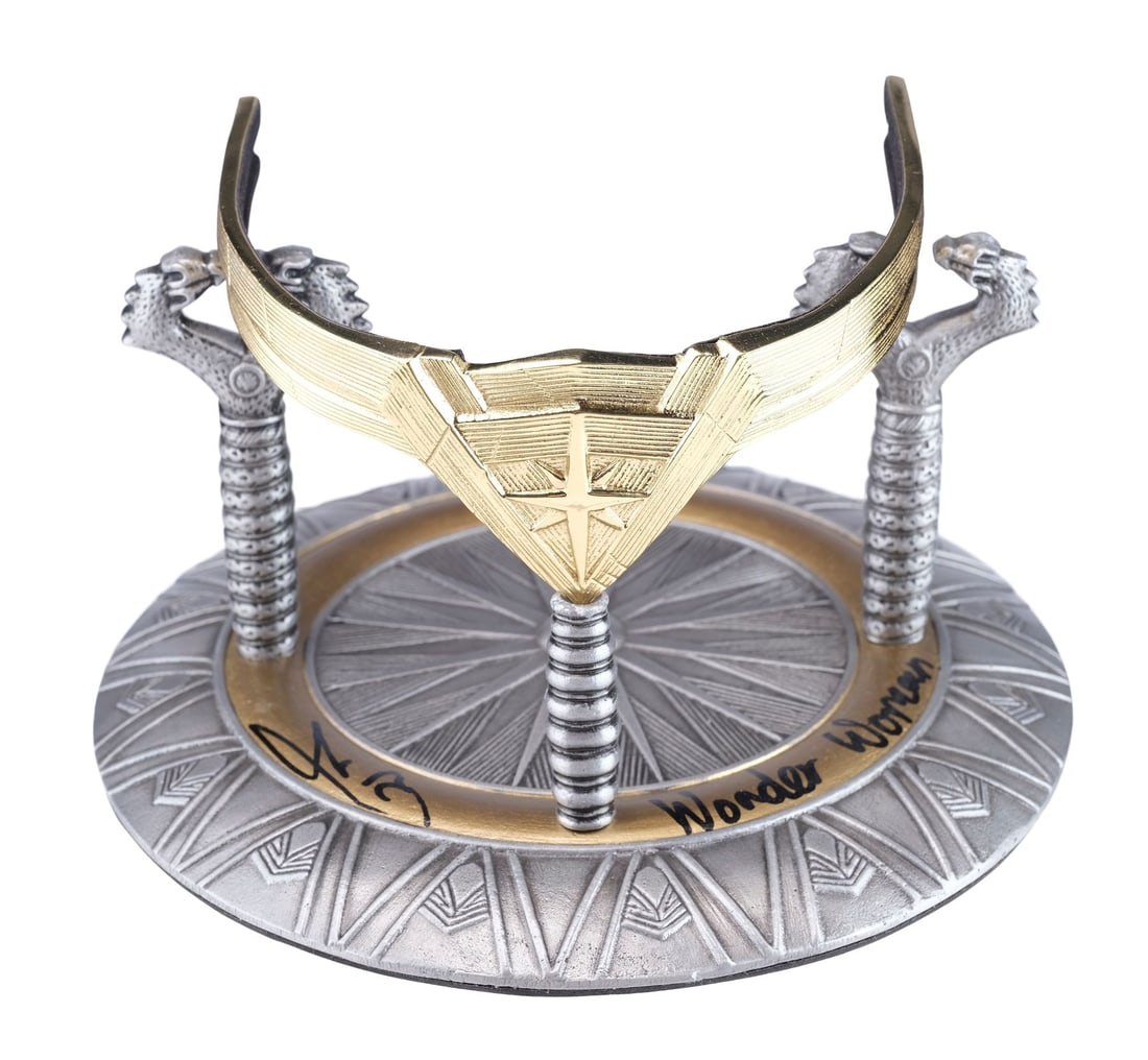 2281. WONDER WOMAN (2017) - Gal Gadot-Autographed Factory Entertainment Wonder Woman's Tiara Replica: B