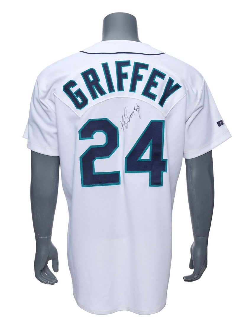 2291. SPORTS MEMORABILIA - Planet Hollywood Collection: Ken Griffey Jr.-Autographed Seattle Mariners: B