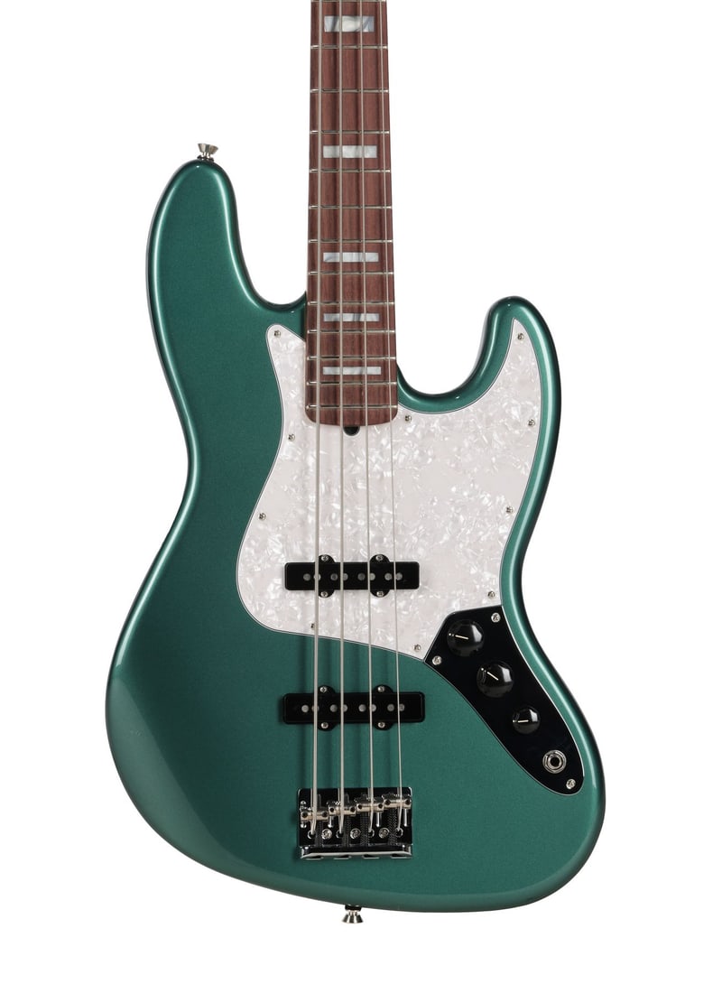 ADAM CLAYTON - Fender Artist Signature Series Adam Clayton Jazz Bass: ADAM CLAYTON - Fender Artist Signature Series Adam Clayton Jazz Bass This lot is offered with no reserve. A Fender Adam Clayton Jazz Bass in a Sherwood Green Metallic gloss finish, from Fender’s Art