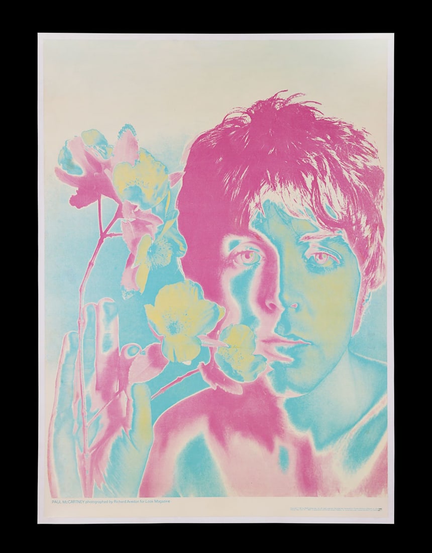 BEATLES, THE - Set of Five Richard Avedon Look Magazine Posters, 1967: BEATLES, THE - Set of Five Richard Avedon Look Magazine Posters, 1967 A set of five highly sought-after posters featuring the iconic band The Beatles. The images were created in 1967 by renowned photo