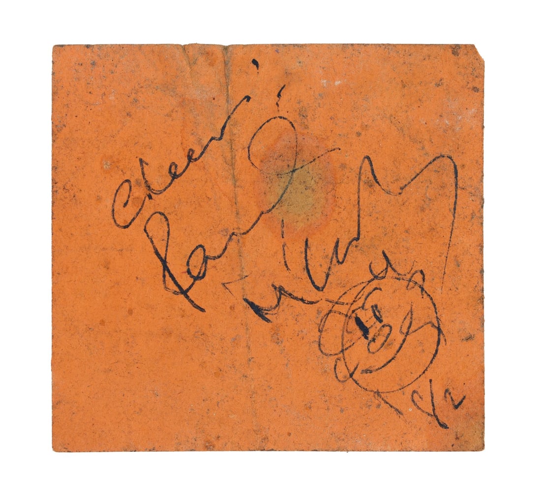 BEATLES, THE - Paul McCartney-Autographed "A Tribute to John Lennon" Ticket (1 of 2)