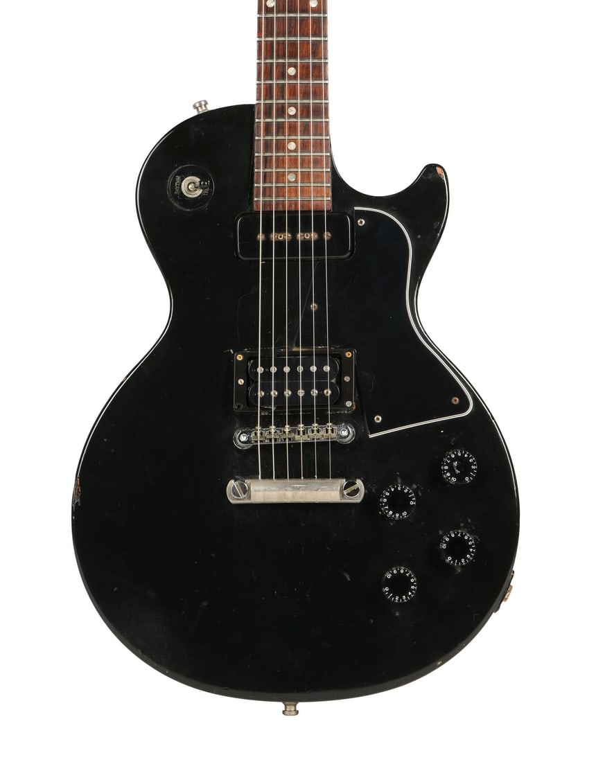 BUZZCOCKS - Pete Shelley’s Photo-Matched Stage-Used Gibson Les Paul Special Tribute Humbucker (1 of 4)