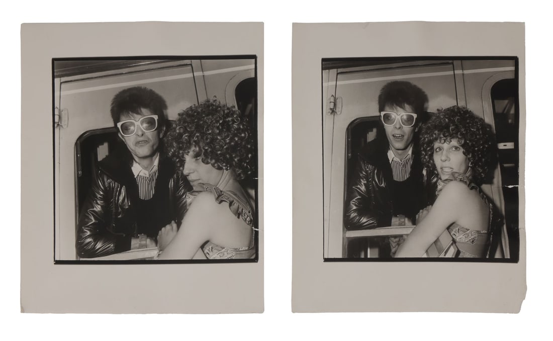 DAVID BOWIE - Collection of Photos, Negatives, and Slides (1 of 4)