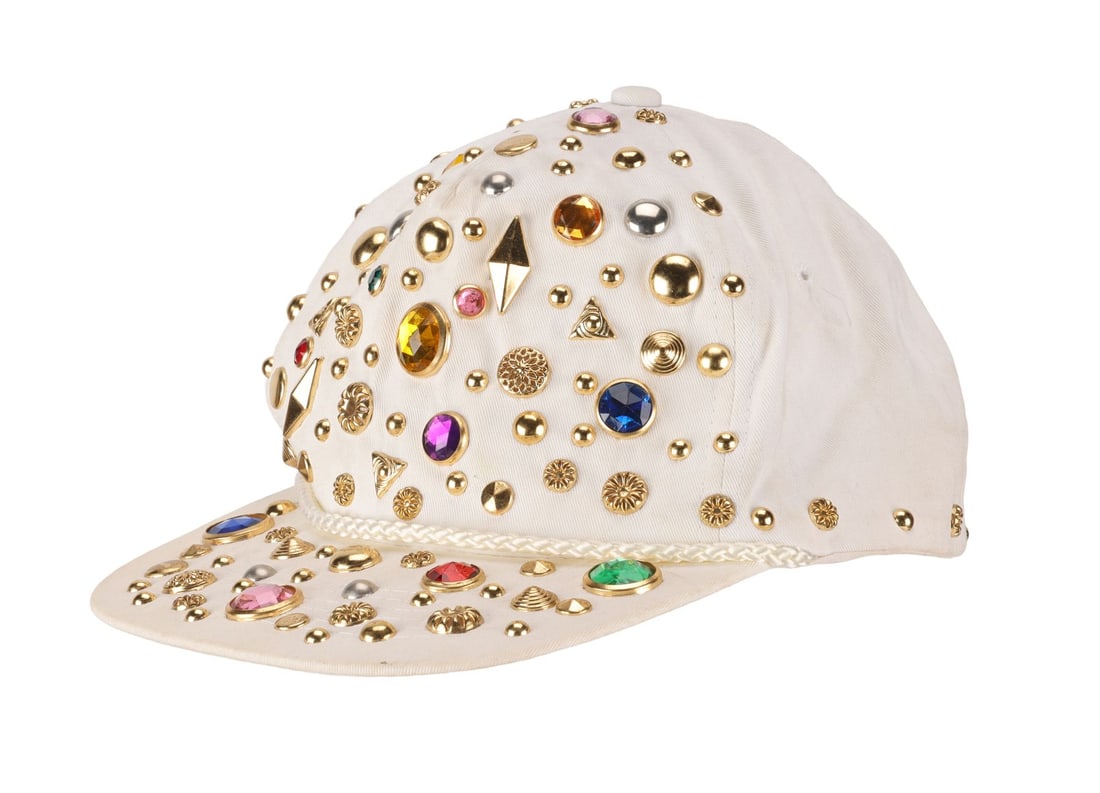 ELTON JOHN - Elton John-Owned Gem, Red Sequin, and Purple Sequin Baseball Caps (1 of 4)