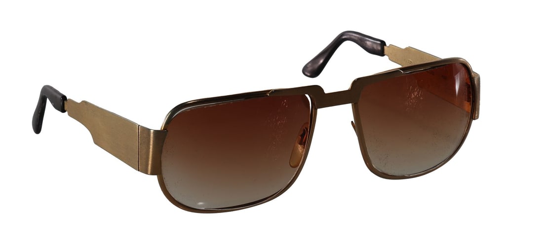 ELVIS PRESLEY - Elvis Presley's Original Pair of Worn Neostyle Nautic 2 Sunglasses (1 of 4)