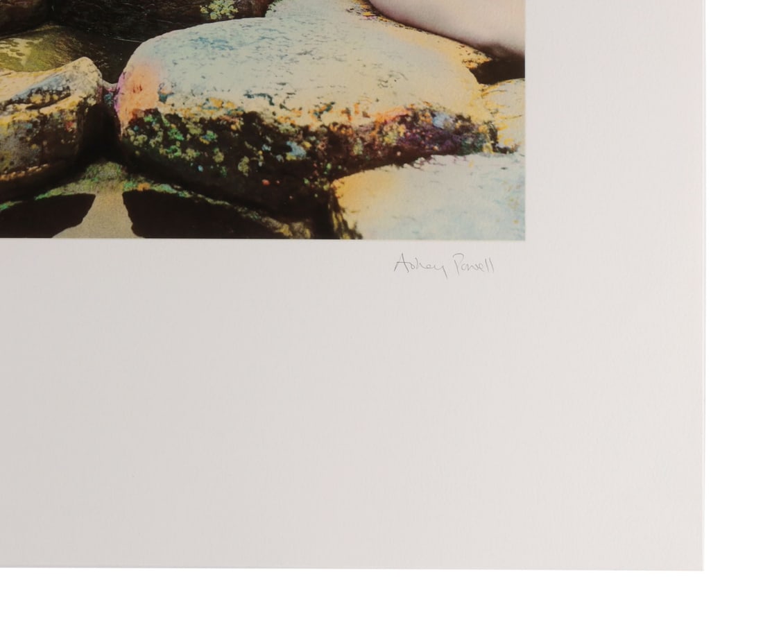 LED ZEPPELIN - Aubrey Powell-Signed Limited Edition Houses Of The Holy Cover Artwork Print, 2001: LED ZEPPELIN - Aubrey Powell-Signed Limited Edition Houses Of The Holy Cover Artwork Print, 2001 A limited edition silkscreen print of the cover art for Led Zeppelin's Houses of the Holy, signed by Au