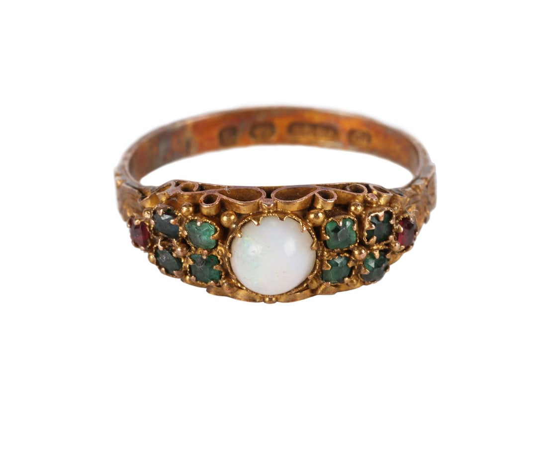 MARC BOLAN - Marc Bolan-Owned 15-Karat Ring with Harrod's Receipt: MARC BOLAN - Marc Bolan-Owned 15-Karat Ring with Harrod's Receipt A 15-karat ring purchased, owned and worn by English guitarist Marc Bolan, accompanied by its original Harrods Receipt. The ring bears