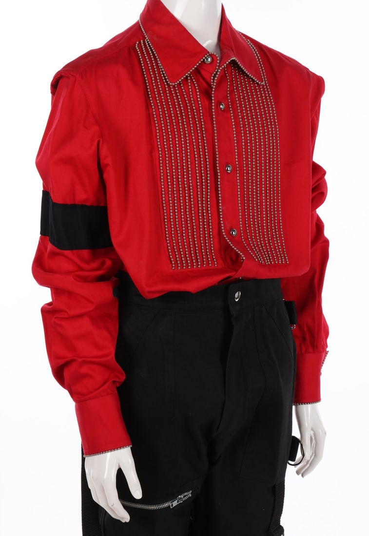 MICHAEL JACKSON - Michael Jackson-Owned Shirt and Trousers (1 of 4)