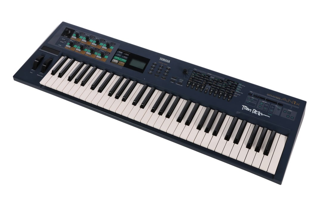 NINE INCH NAILS - Trent Reznor-Autographed and Owned Yamaha AN1x Synthesiser (1 of 4)