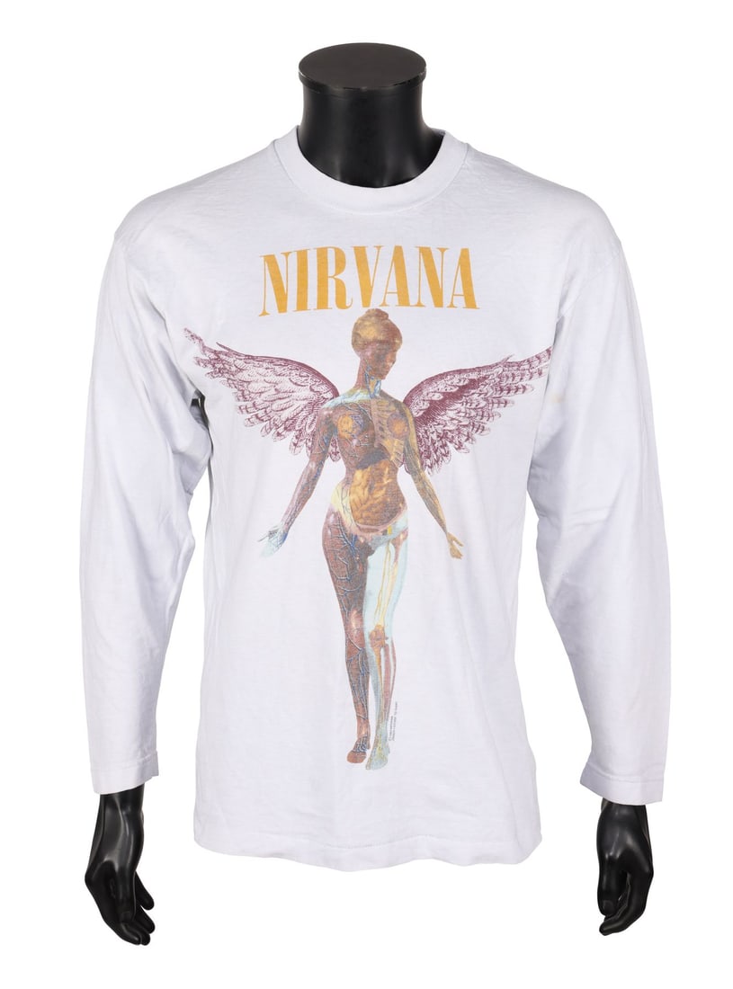 NIRVANA - In Utero Tour Long-Sleeve T-Shirt, 1993 (1 of 3)