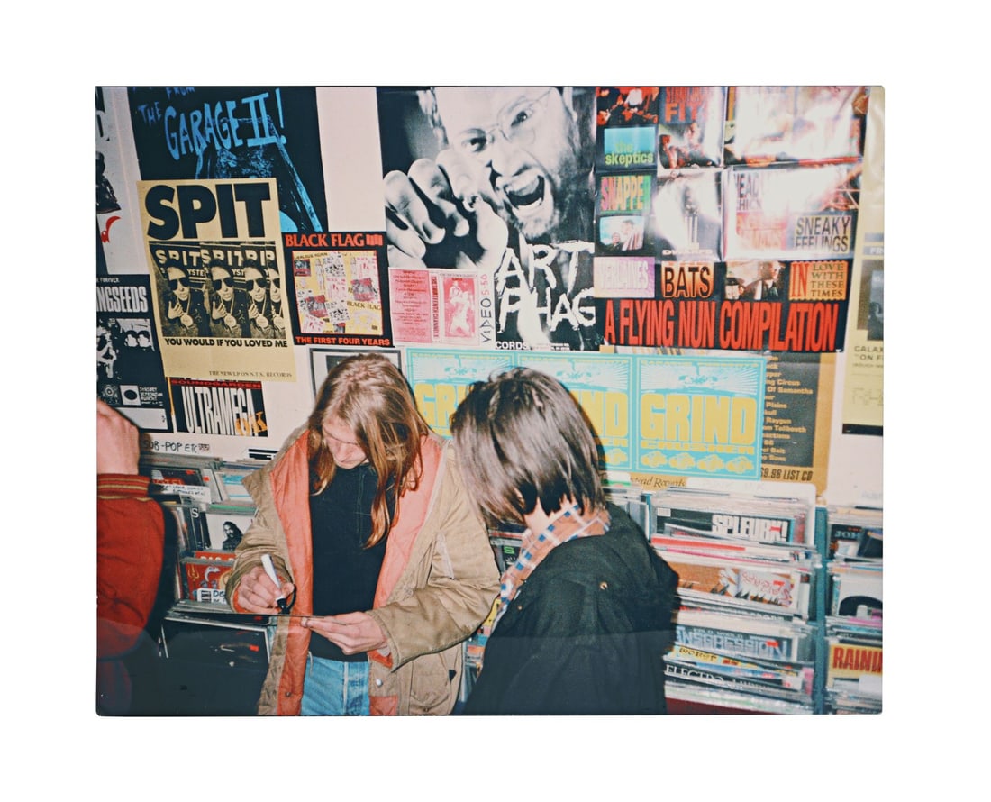 SUB POP - The Bruce Pavitt Collection: Set of Eight Nirvana European Tour Aluminium Prints, 1989: SUB POP - The Bruce Pavitt Collection: Set of Eight Nirvana European Tour Aluminium Prints, 1989 A set of eight aluminium prints featuring candid images of Nirvana from their first European tour in 19
