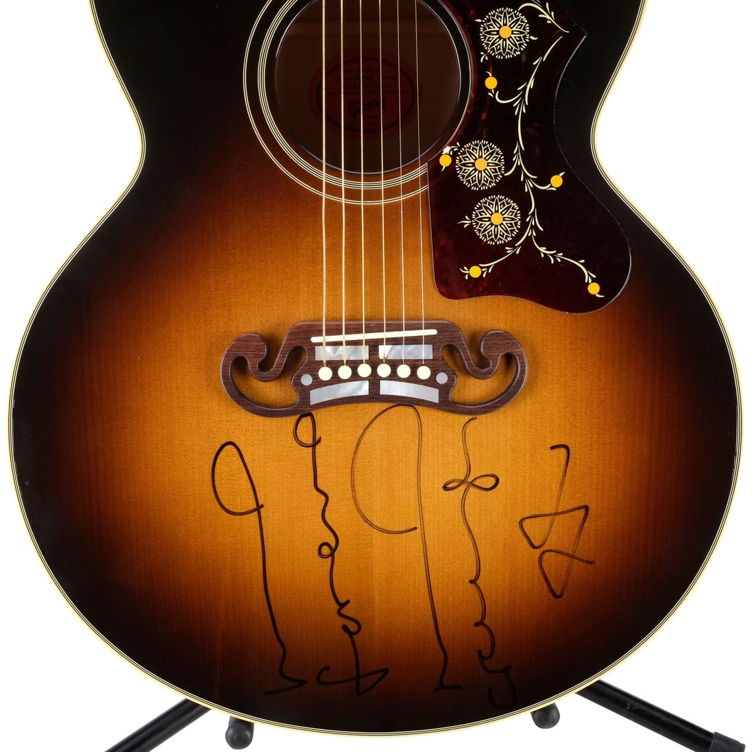 OASIS - Noel Gallagher-Autographed Gibson J200 Acoustic Guitar (1 of 4)