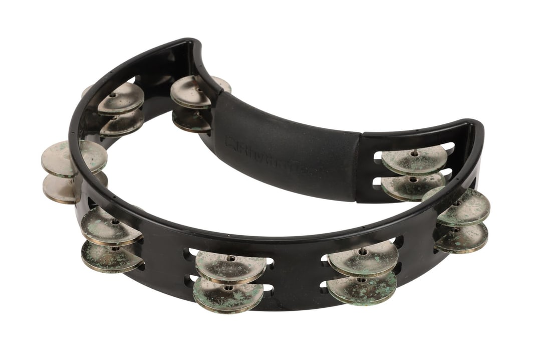OASIS - Liam Gallagher Owned and Used Tambourine (1 of 3)