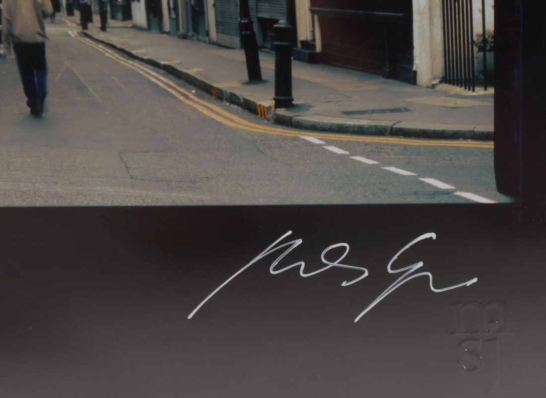OASIS - Framed (What's The Story) Morning Glory? Hand-Signed Artist Proof Print by Michael Spencer (1 of 2)