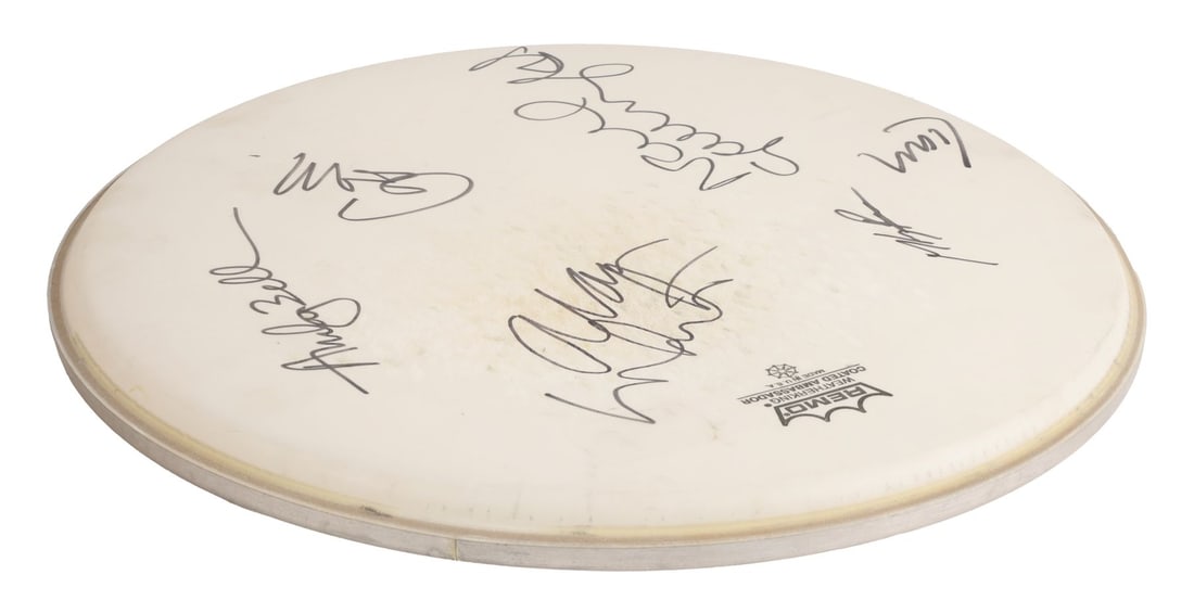 OASIS - Noel Gallagher, Liam Gallagher, Alan White, Gem Archer, Andy Bell and Mike Rowe- Autographed (1 of 1)