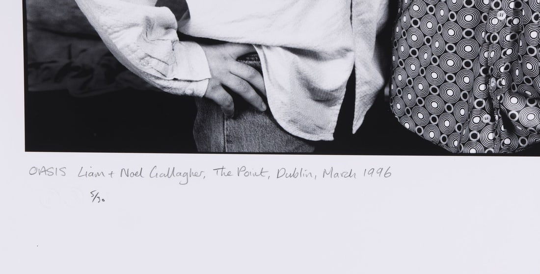 OASIS - The Rockarchive Collection: Liam and Noel Gallagher Limited Edition MOJO Magazine Photoshoot (1 of 2)