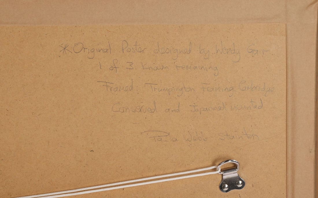 PINK FLOYD - Paula Webb Stainton’s Pink Floyd - Their Mortal Remains Collection: Marquee Club 1966 (1 of 1)