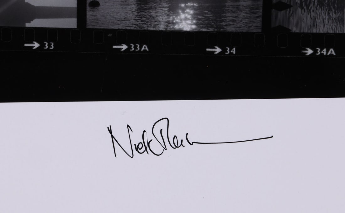 PINK FLOYD - Nick Mason and Carinthia West-Autographed Limited Edition Animals Cover Shoot Contact: PINK FLOYD - Nick Mason and Carinthia West-Autographed Limited Edition Animals Cover Shoot Contact Sheet Print A limited-edition print of the contact sheet from the photoshoot for Pink Floyd’s Anima