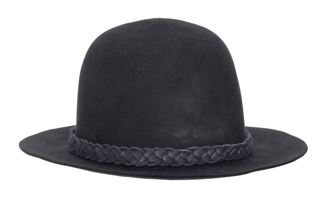 PRINCE - Prince's Personal Dirty Mind Tour Open-Crown Fedora Hat: PRINCE - Prince's Personal Dirty Mind Tour Open-Crown Fedora Hat An open-crown fedora hat from the personal collection of Academy- and Grammy Award®-winning singer-songwriter Prince from his Dirty Mi