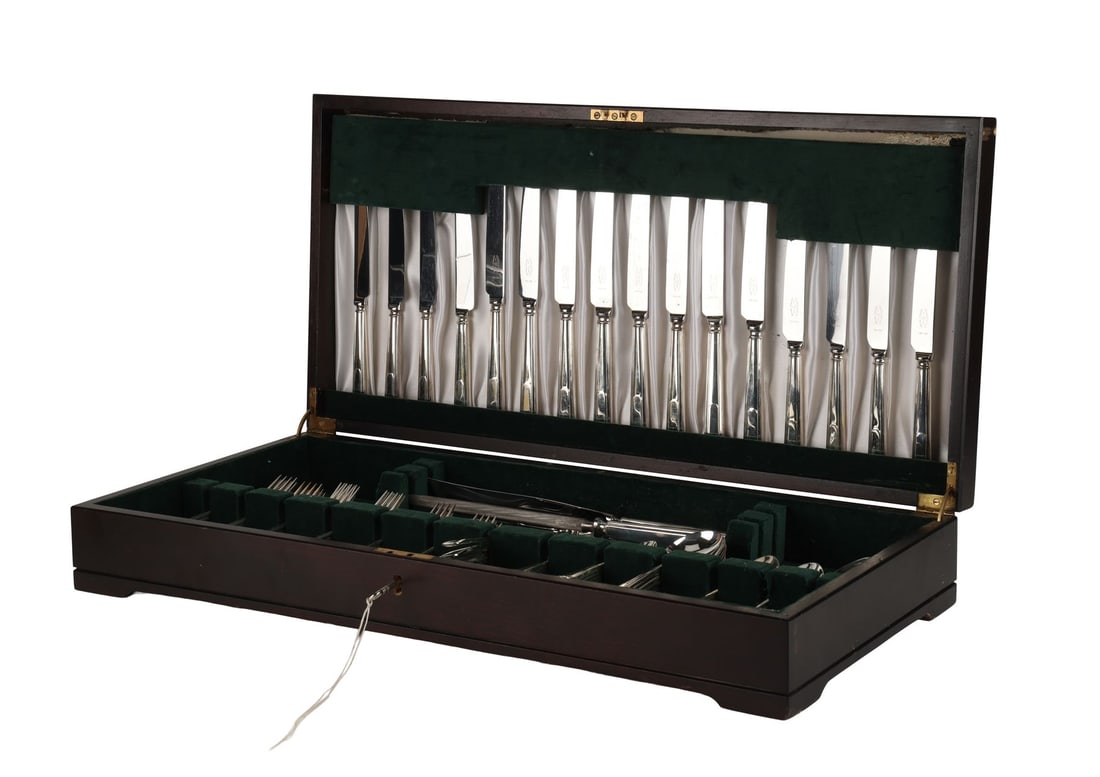 FREDDIE MERCURY - The Reinhold Mack Collection: Freddie Mercury-Gifted Silver Cutlery Set (1 of 4)