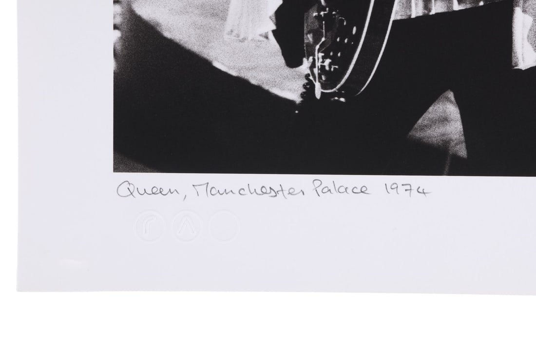 QUEEN - The Rockarchive Collection: Freddie Mercury and Brian May Sheer Heart Attack Tour Print by (1 of 2)