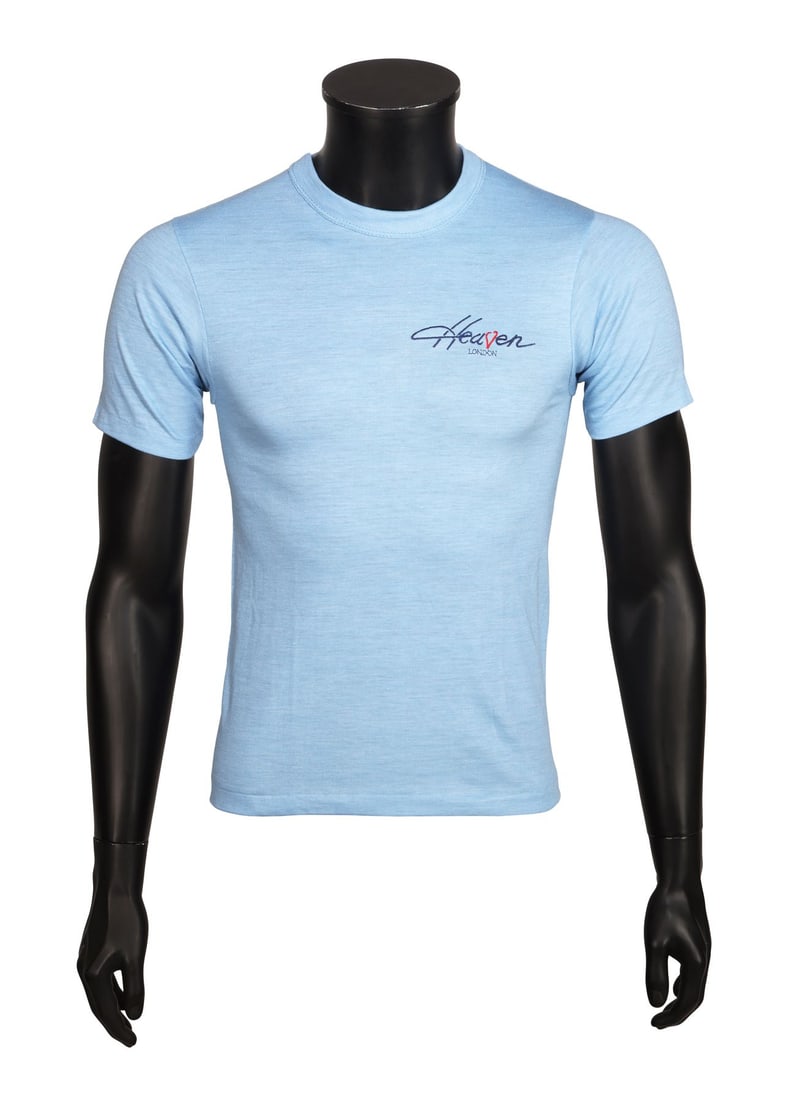 QUEEN - Freddie Mercury-Owned Heaven London Blue T-Shirt (1 of 3)