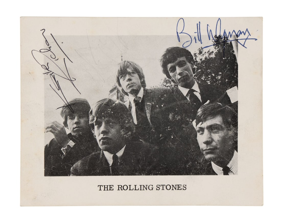 ROLLING STONES, THE - Mick Jagger, Brian Jones, Keith Richards, Bill Wyman and Charlie Watts (1 of 4)