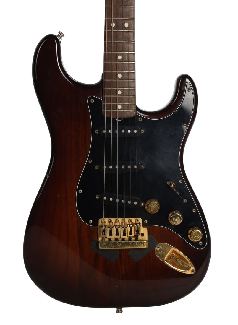 TEARS FOR FEARS - Roland Orzabal's Photo-Matched Fender Walnut USA Stratocaster Used to Compose (1 of 4)