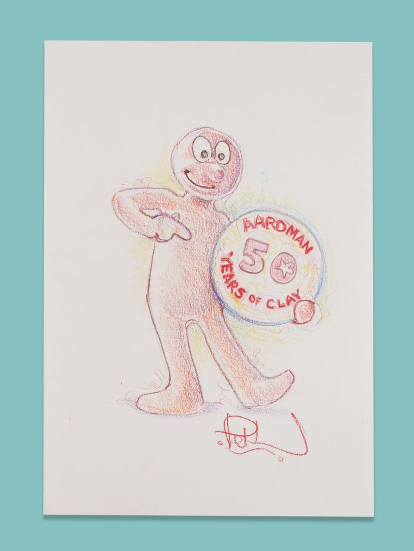 MORPH (2026) - Hand-Drawn 50th Anniversary Artwork by Sir Peter Lord (1 of 2)
