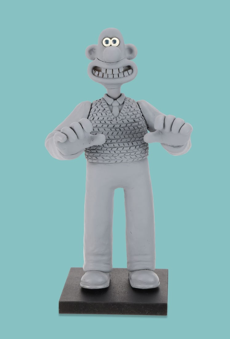 WALLACE & GROMIT: THE CURSE OF THE WERE-RABBIT (2005) - Wallace Design Sculpture (1 of 4)