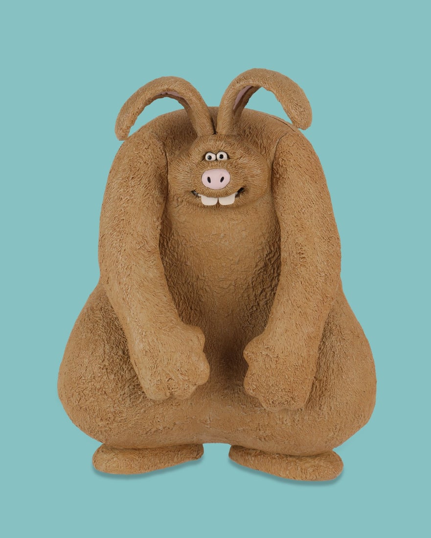 WALLACE & GROMIT: THE CURSE OF THE WERE-RABBIT (2005) - Were-Rabbit Model by McFarlane Toys (1 of 4)